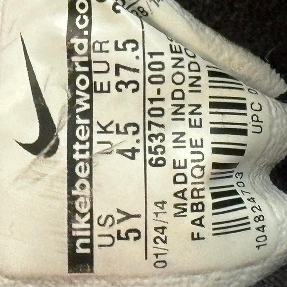 Nike Flex Experience Running/Training Sneakers Size 5Y/6.5W - Picture 6 of 6